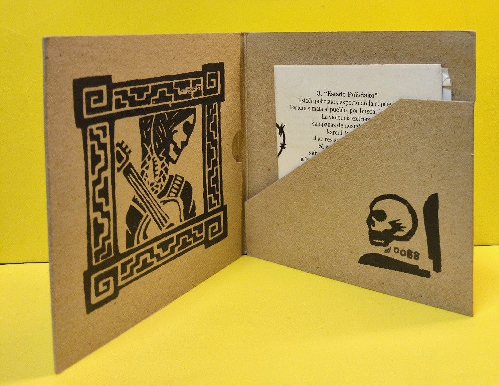 Adelit@s - Guerrilla Armada Con Melodias - 2007 - Used - VG++ - CDs - Numbered - Screen-printed Cardboard Case - W/ Insert