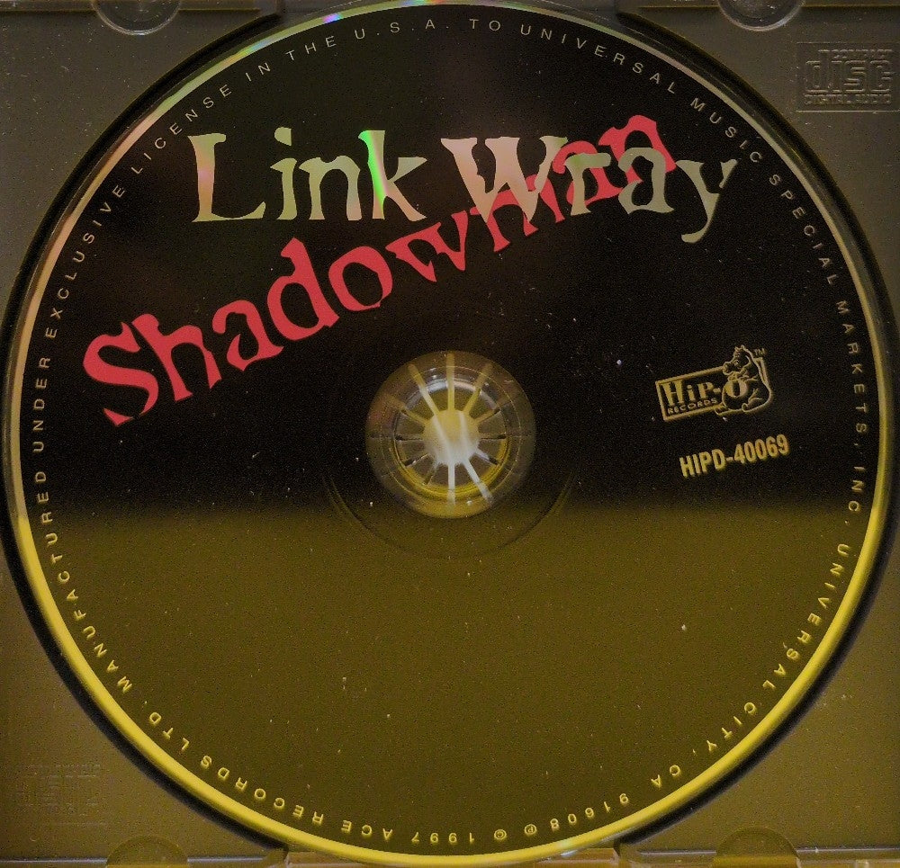 Link Wray - Shadowman - 1997 - HIPD-40069 - Used - VG++ - CDs