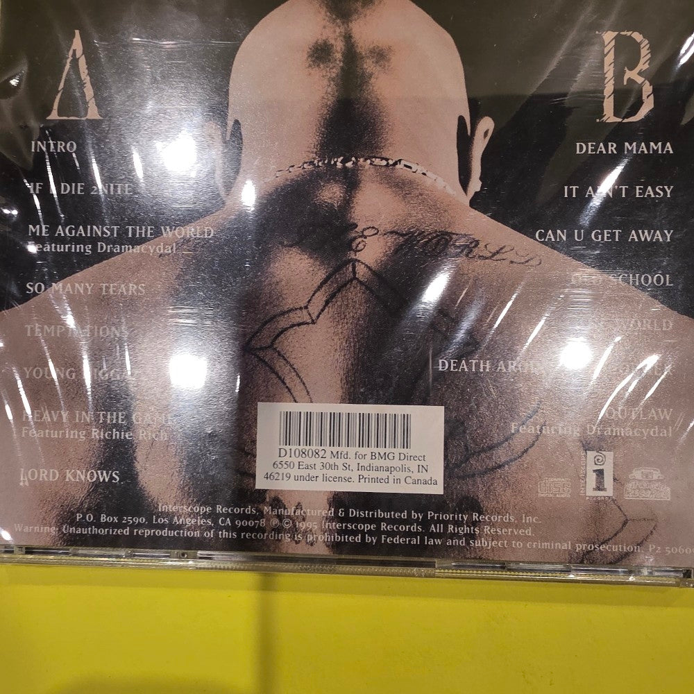 2Pac - Me Against The World / Rare Club Edition  - 1996 - P2 50609 D108082 - New - Sealed - CDs