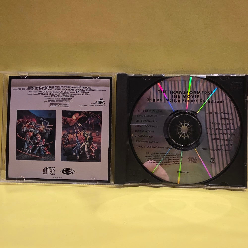 Various - The Transformers: The Movie - 1999 - 61422-32015-2 - Used - EX - CDs