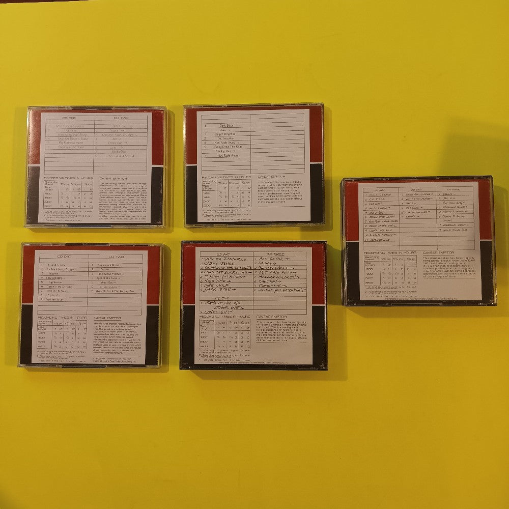 Grateful Dead - Lot Of 5x Dick's Picks Vol 1-5 - 1993 - Used - VG++ - CDs