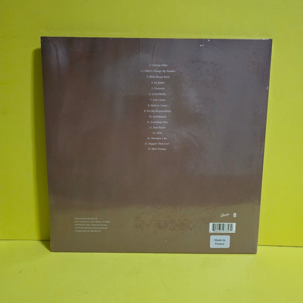 Billie Eilish - Happier Than Ever / Limited Edition Colored + Poster  - 2021 - B0033832-01 - New - Sealed - Vinyl