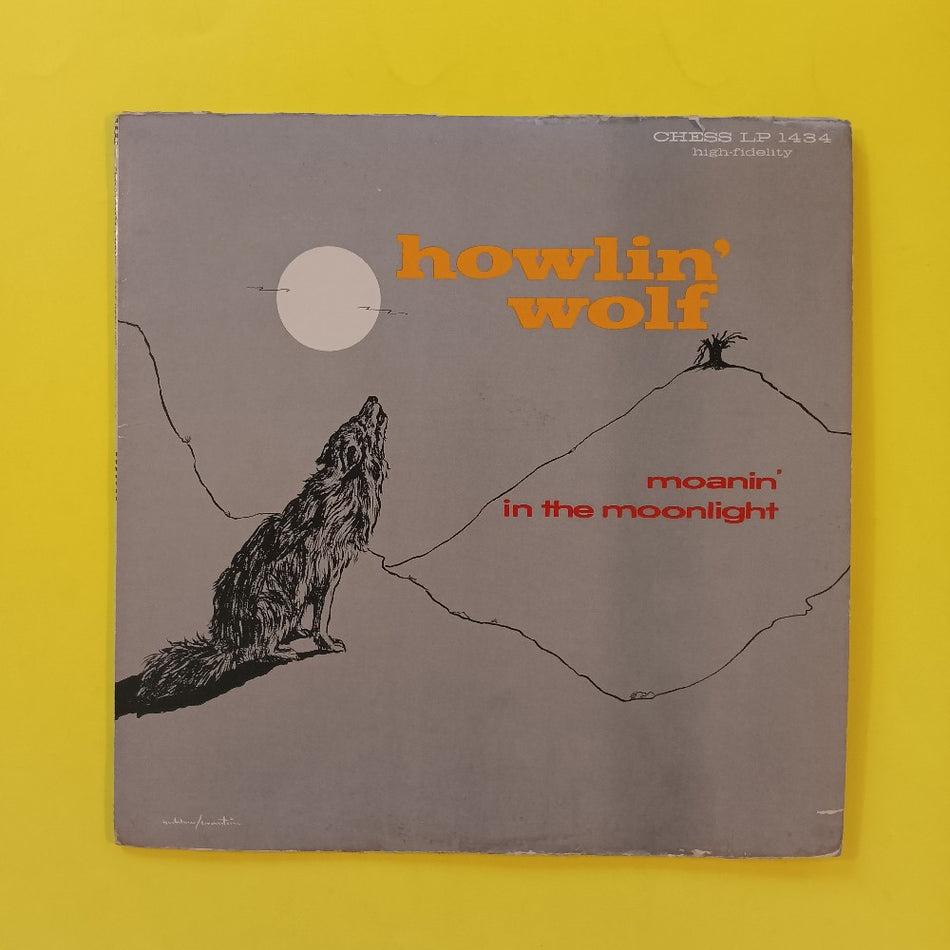 Howlin Wolf - Moanin' In The Moonlight MONO TESTED - 1959 - Chess LP 1434 - Used - VG - Vinyl