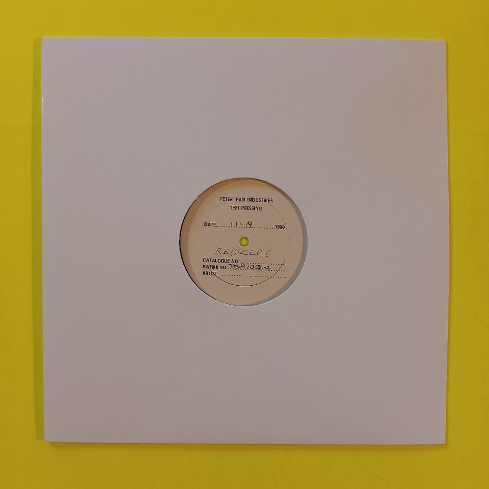 The Reducers - Cruise To Nowhere TEST PRESS - 1985 - TGP-1002 - Used - VG++ - Vinyl
