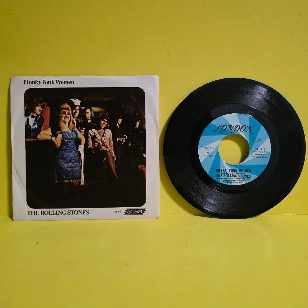 The Rolling Stones  - Honky Tonk Women - 1969 - 45-910 - Used - EX - Vinyl