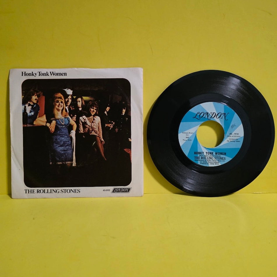The Rolling Stones  - Honky Tonk Women - 1969 - 45-910 - Used - EX - Vinyl