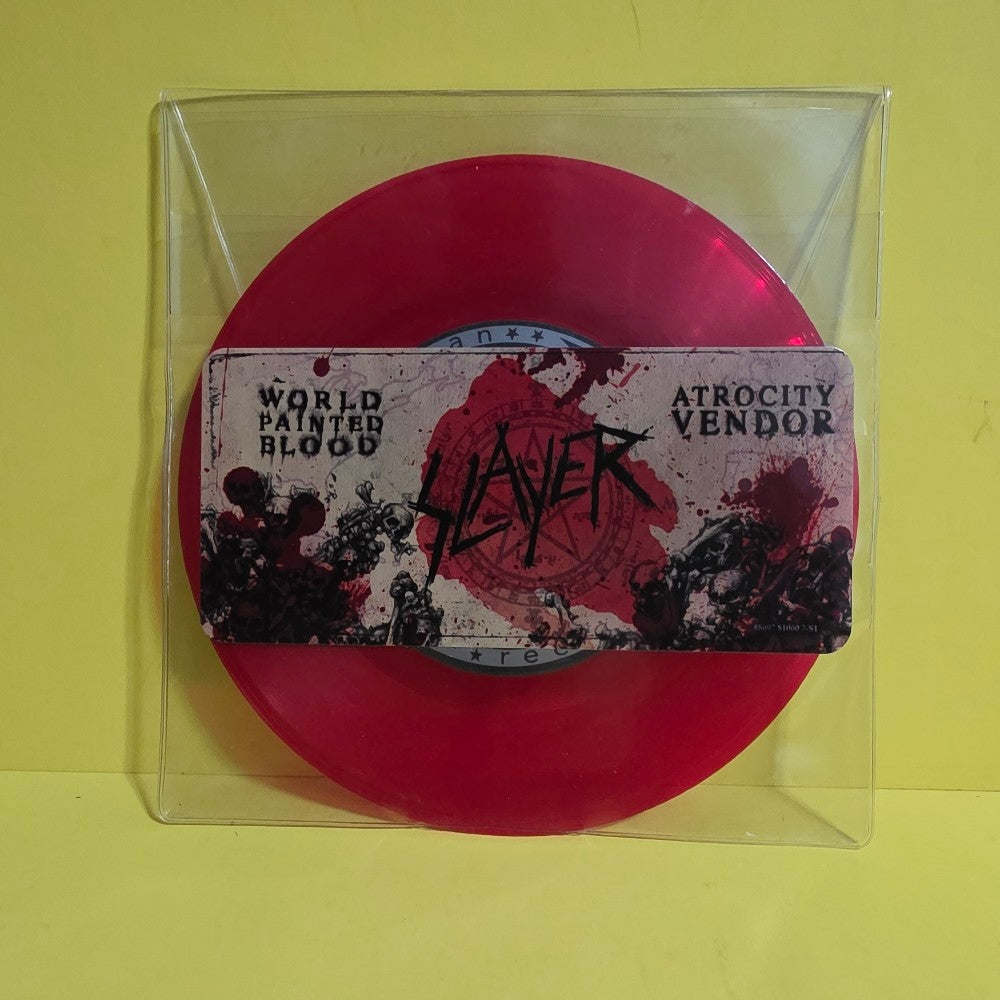 Slayer - World Painted Blood / Atrocity Vendor RARE LIMITED  - 2010 - 38 0781060 - New - Sealed - Vinyl