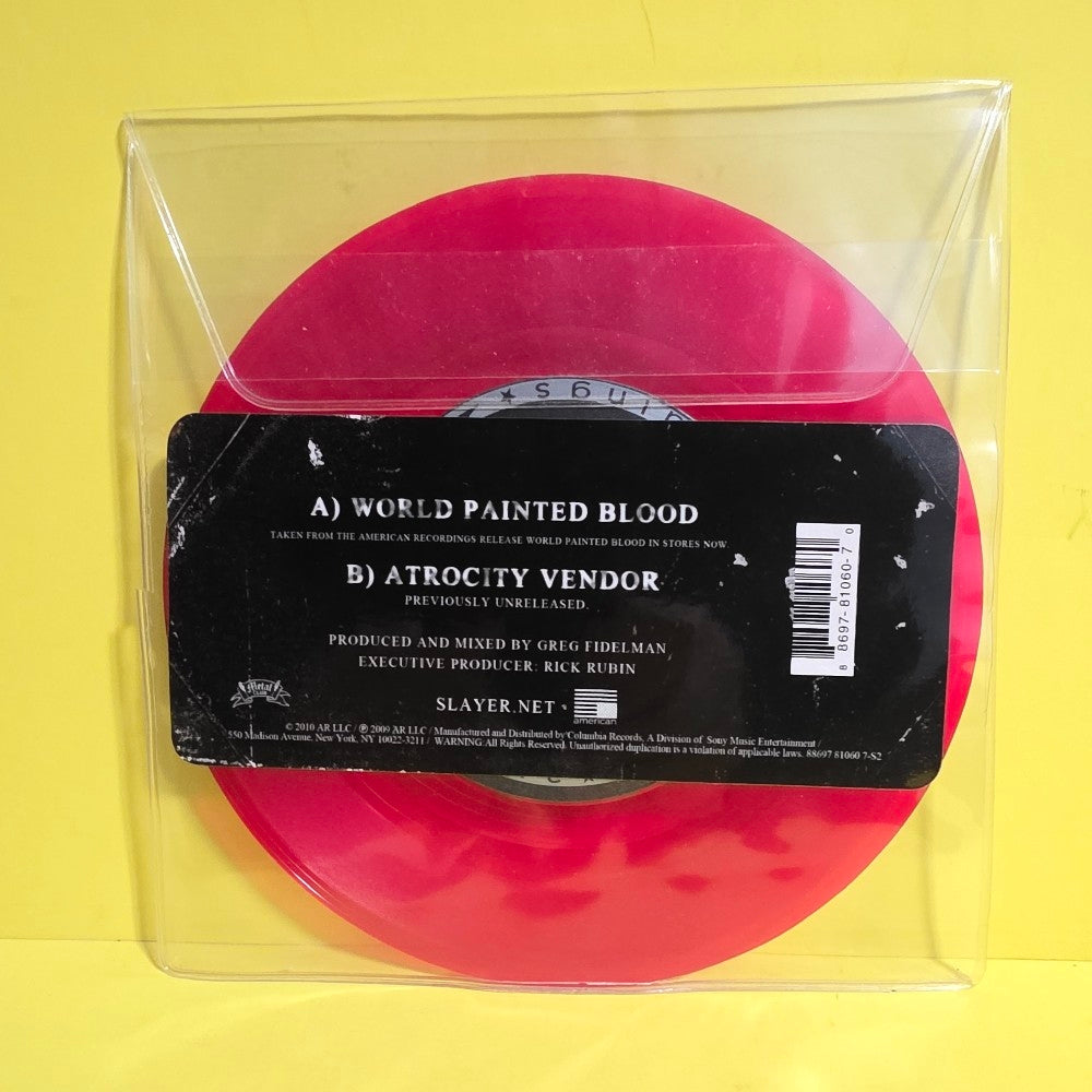Slayer - World Painted Blood / Atrocity Vendor RARE LIMITED  - 2010 - 38 0781060 - New - Sealed - Vinyl