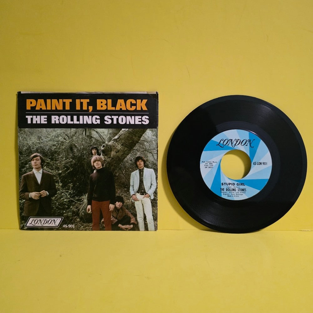 The Rolling Stones  - Paint It, Black - 1966 - 45 LON 901 - Used - VG+ - Vinyl