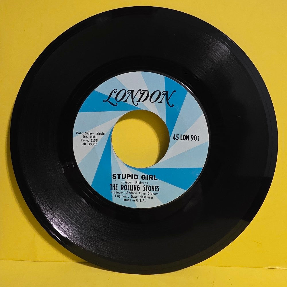 The Rolling Stones  - Paint It, Black - 1966 - 45 LON 901 - Used - VG+ - Vinyl