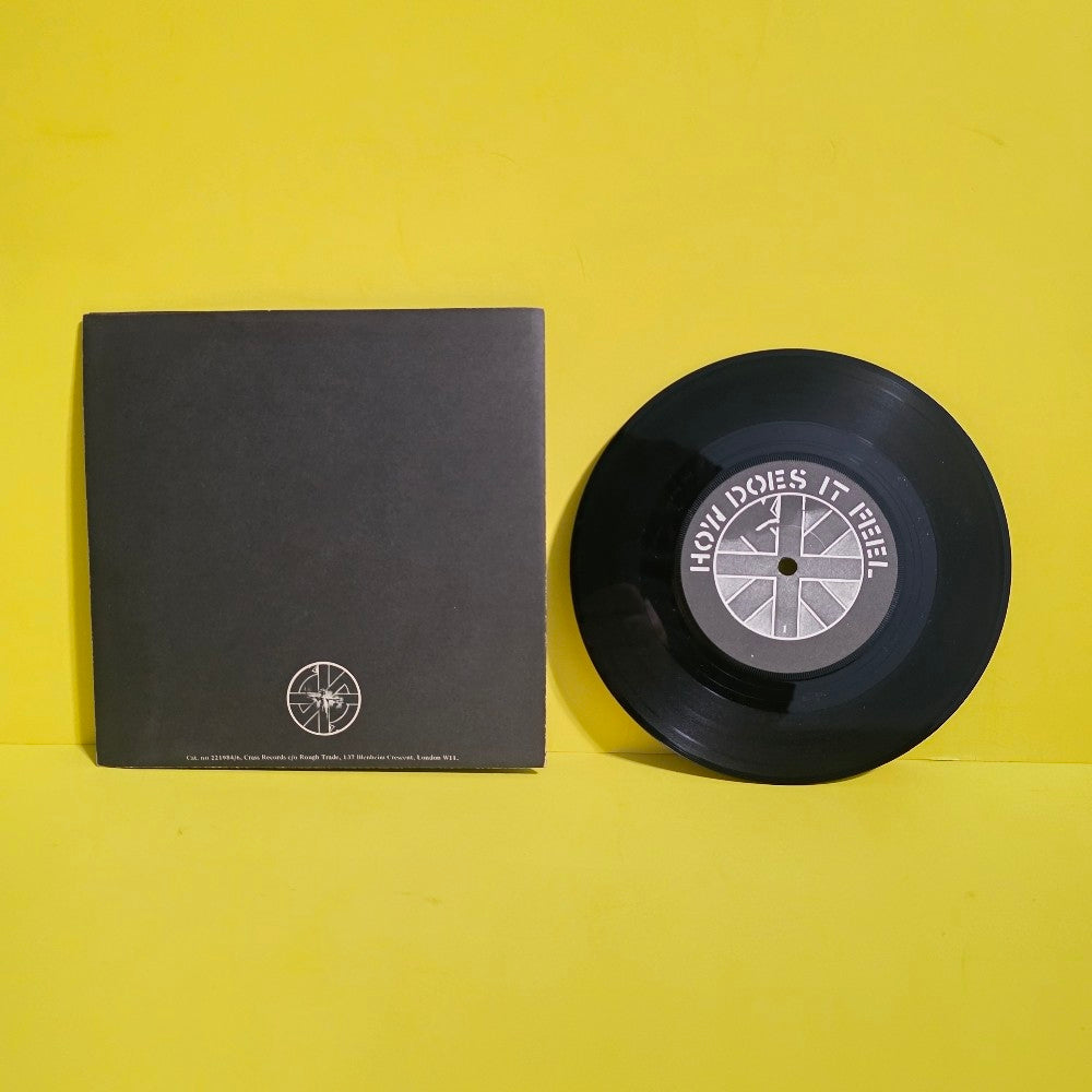 Crass - How Does It Feel / Org. Poster Sleeve  - 1982 - 221984/6 - Used - VG++ - Vinyl