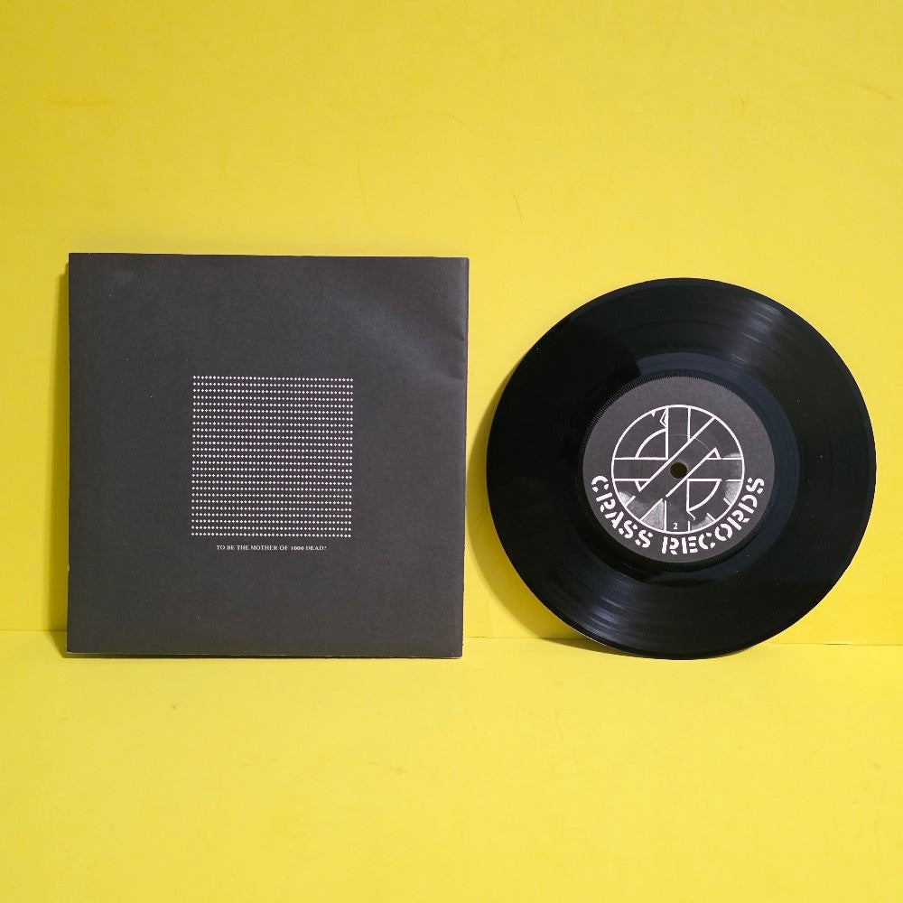 Crass - How Does It Feel / Org. Poster Sleeve  - 1982 - 221984/6 - Used - VG++ - Vinyl