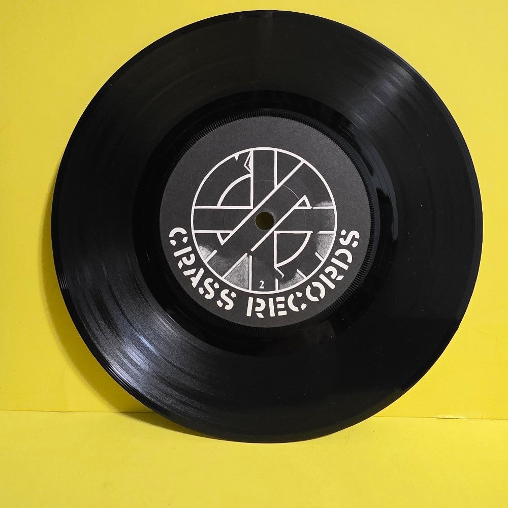 Crass - How Does It Feel / Org. Poster Sleeve  - 1982 - 221984/6 - Used - VG++ - Vinyl