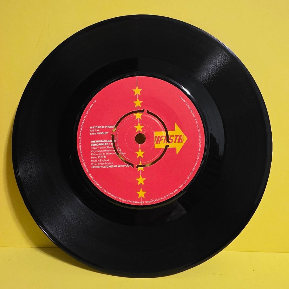 The Human League  - Being Boiled / Circus Of Death - 1980 - FAST 4 - Used - EX - Vinyl