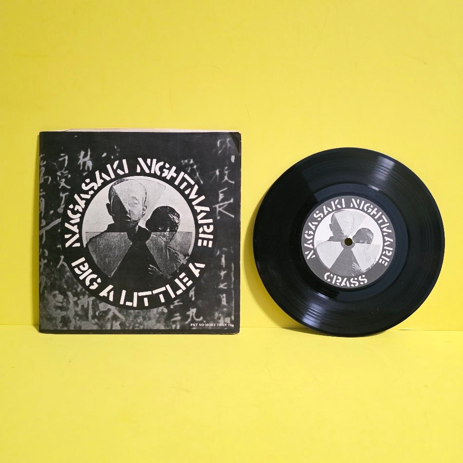 Crass - Nagasaki Nightmare / Big A Little A - 1981 - 421984/5 - Used - EX - Vinyl