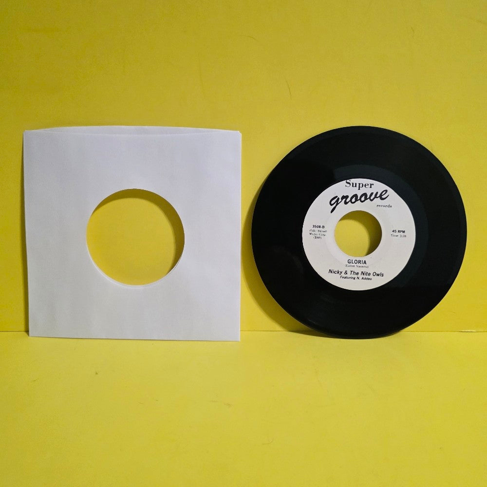 Nicky & The Night Owls - Night Owl / Gloria - 3508 - Used - VG++ - Vinyl