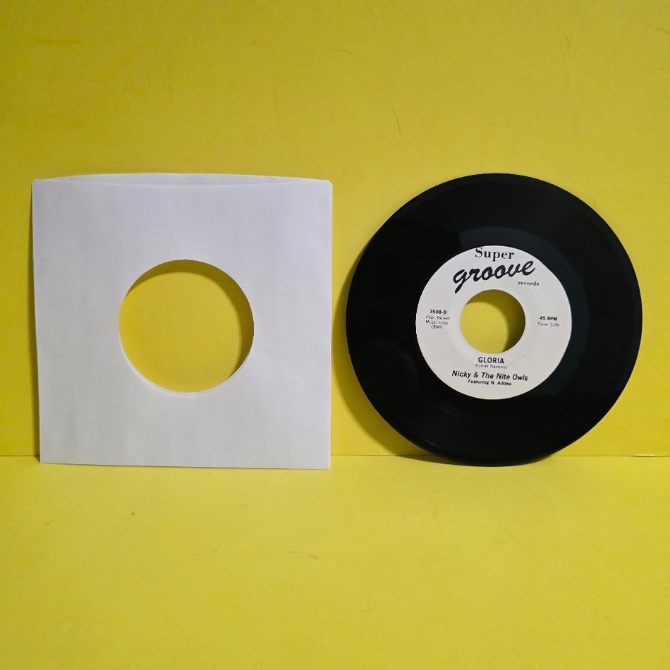 Nicky & The Night Owls - Night Owl / Gloria - 3508 - Used - VG++ - Vinyl
