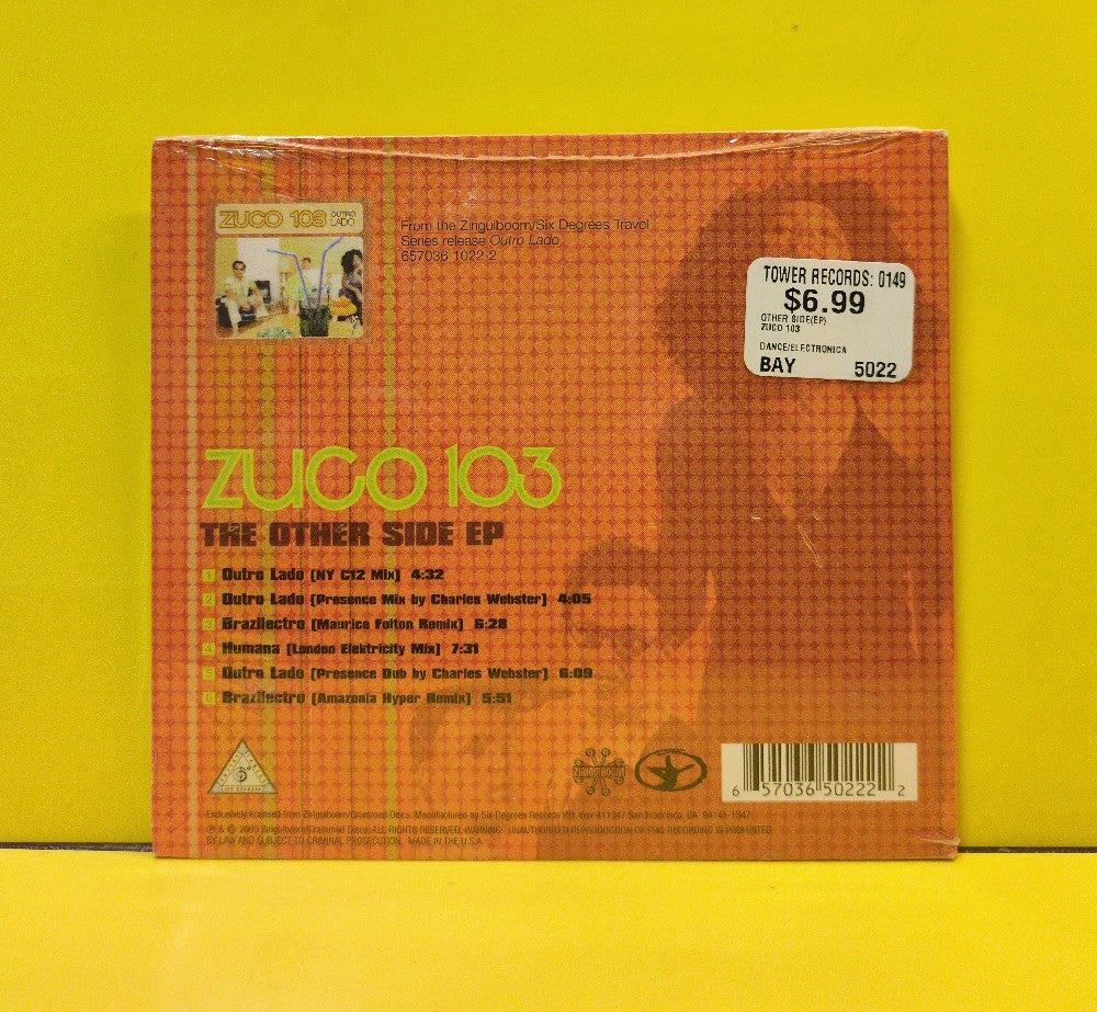 Zuco 103 - The Other Side EP - 2000 - 657036 5022-2 - New - Sealed - CDs