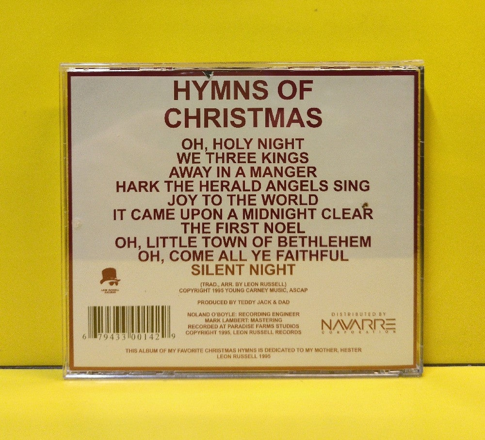 Leon Russell - Hymns Of Christmas - 2001 - Used - VG++ - CDs - Reissue
