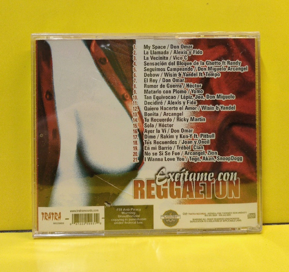 Various - Excitame Con Reggaeton - New - Sealed - CDs