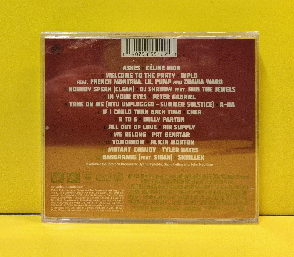 Various - Deadpool 2 (Original Motion Picture Soundtrack) - 2018 - 19075855122 - New - Sealed - CDs