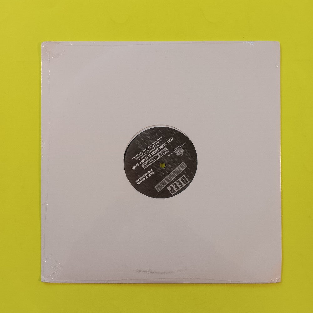 Deep Ft. Slim Thug & Lenny Len - Dat's Wassup PROMO 12" - 2005 - New - Sealed - Vinyl