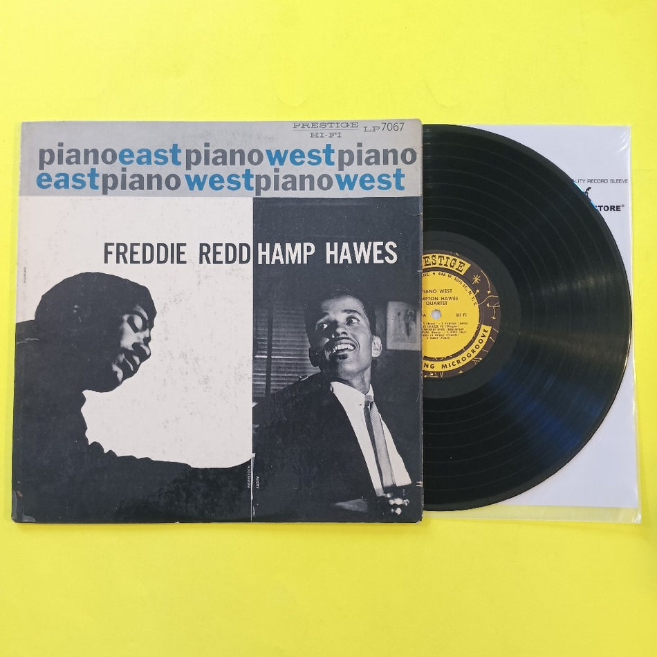 Freddie Redd / Hampton Hawes - Piano: East / West OG - 1956 - PRLP 7067 - Used - VG - Vinyl