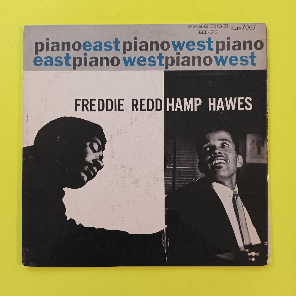 Freddie Redd / Hampton Hawes - Piano: East / West OG - 1956 - PRLP 7067 - Used - VG - Vinyl