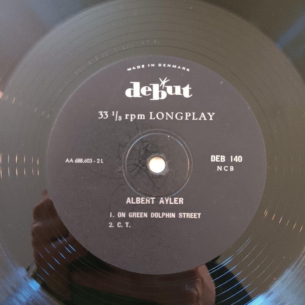 Albert Ayler - My Name Is Albert Alyer DENMARK - 1964 - DEB-140 - Used - VG - Vinyl
