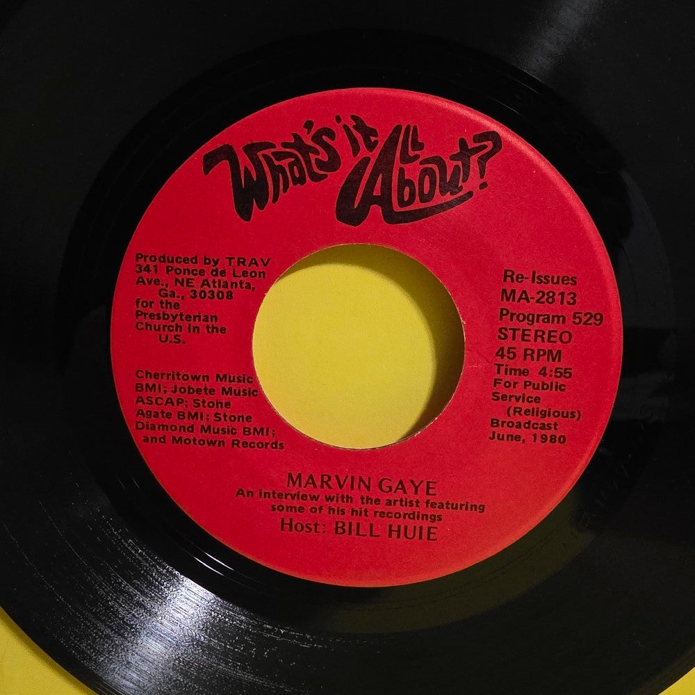Marvin Gaye / Meat Loaf - What's It All About? RARE - 1980 - 529 / 530 - Used - EX - Vinyl