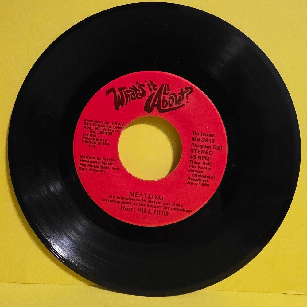 Marvin Gaye / Meat Loaf - What's It All About? RARE - 1980 - 529 / 530 - Used - EX - Vinyl