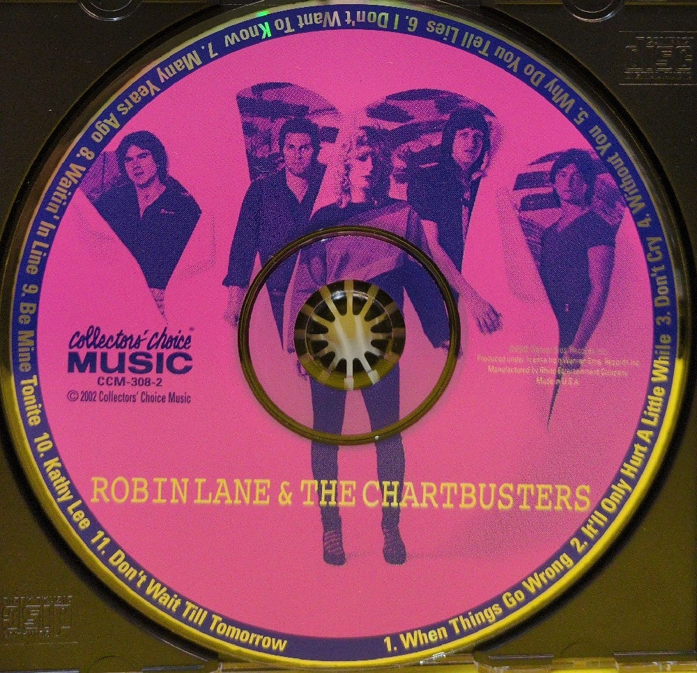 Robin Lane & The Chartbusters - Robin Lane & The Chartbusters - 2002 - CCM-308-2 - Used - EX - CDs