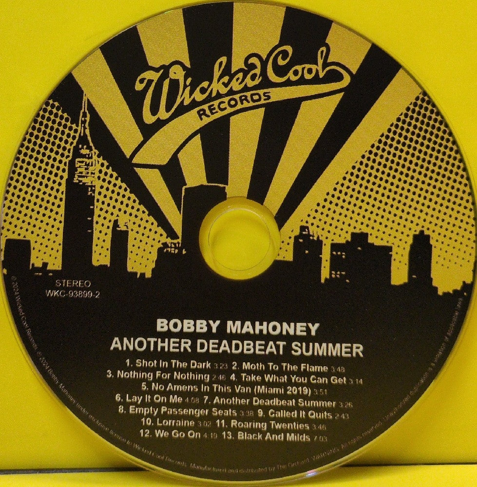 Bobby Mahoney - Another Deadbeat Summer - 2024 - WKC-93899-2 - Used - EX - CDs