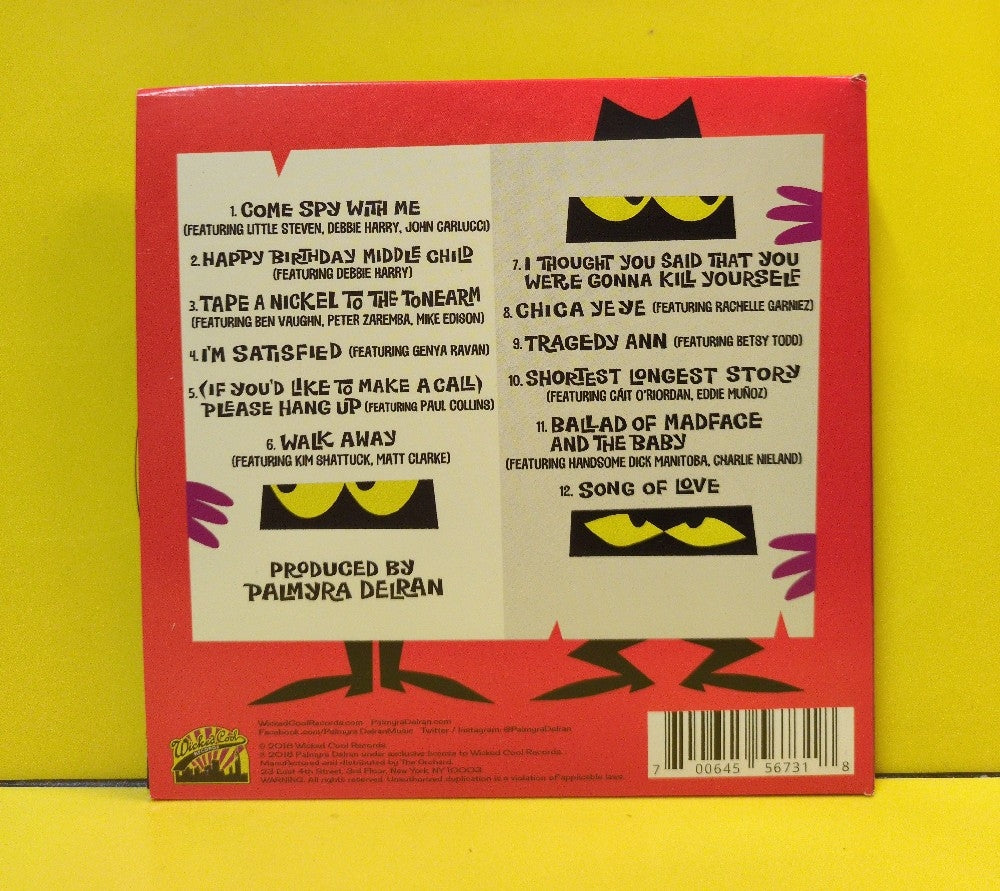 Palmyra Delran And The Doppel Gang - Come Spy With Me - 2018 - WKC-56731-2 - Used - EX - CDs