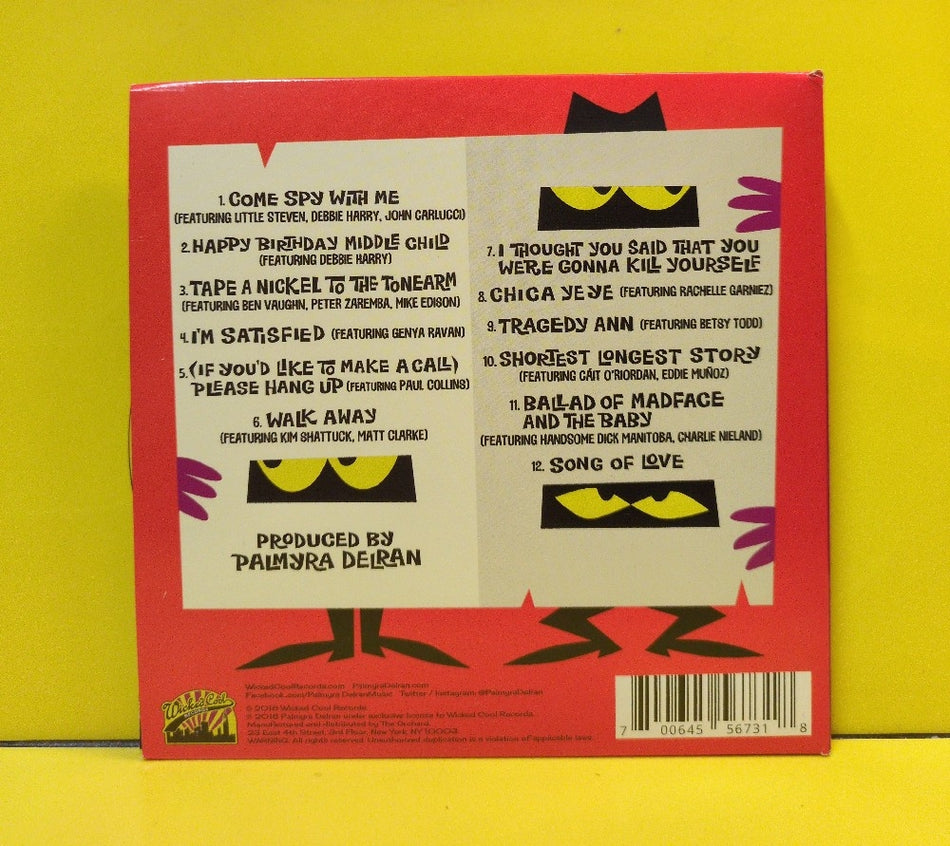 Palmyra Delran And The Doppel Gang - Come Spy With Me - 2018 - WKC-56731-2 - Used - EX - CDs