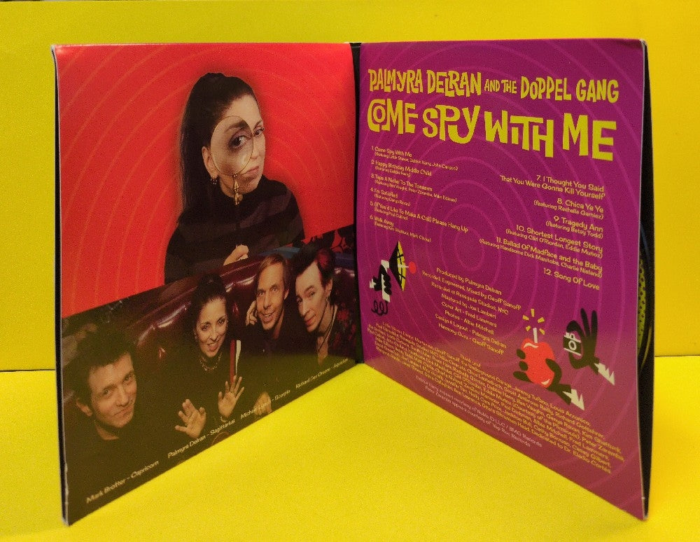 Palmyra Delran And The Doppel Gang - Come Spy With Me - 2018 - WKC-56731-2 - Used - EX - CDs