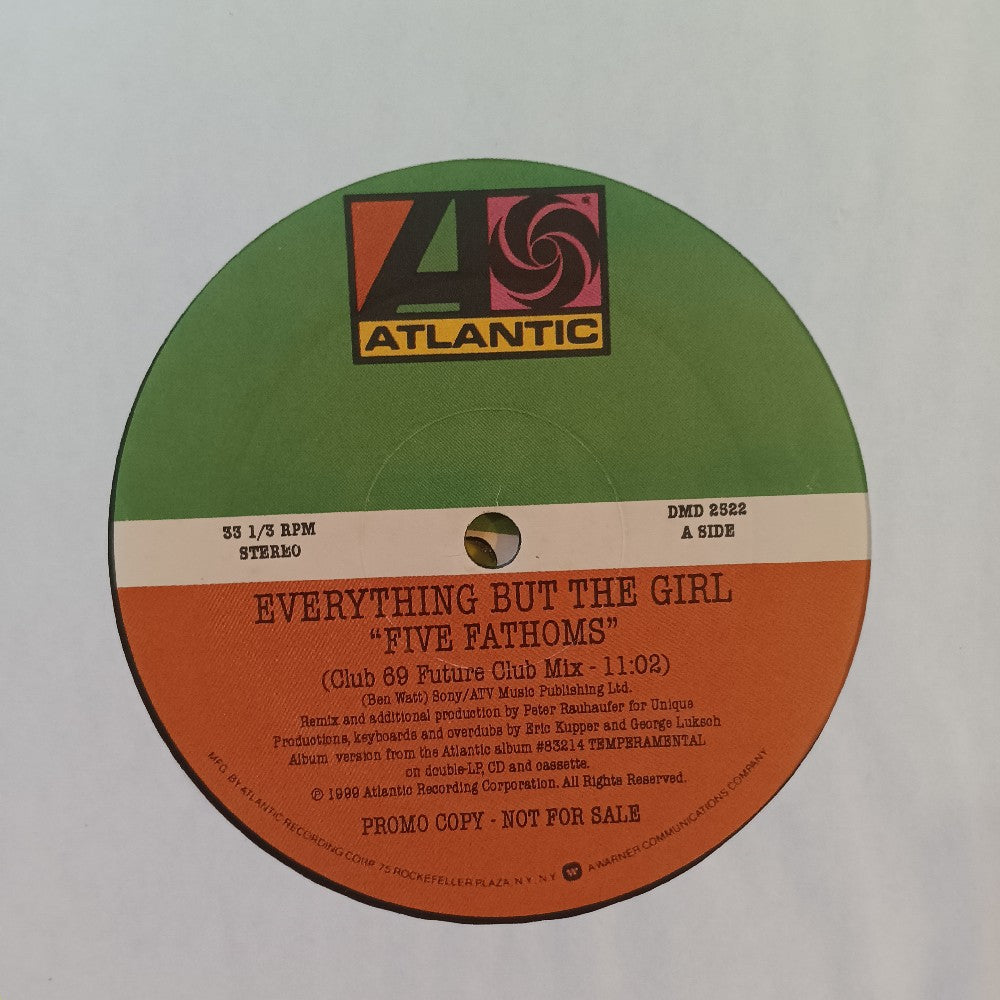 Everything But The Girl - Five Fathoms 2x 12" PROMO - 1999 - DMD 2522 - Used - EX - Vinyl