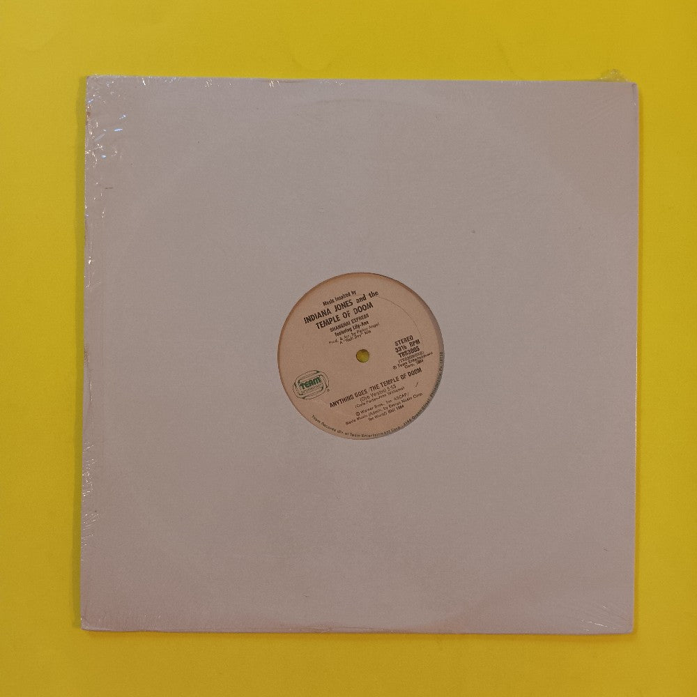 Shanghai Express Ft Lily Ann - Anything Goes / Temple Of Doom 12" - 1984 - TRS3005 - Used - EX - Vinyl