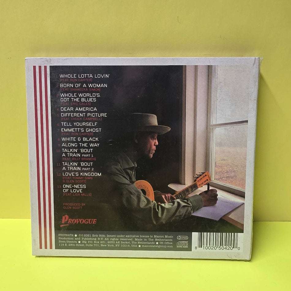 Eric Bibb - Dear America - 2021 - PRD76472 - New - Sealed - CDs