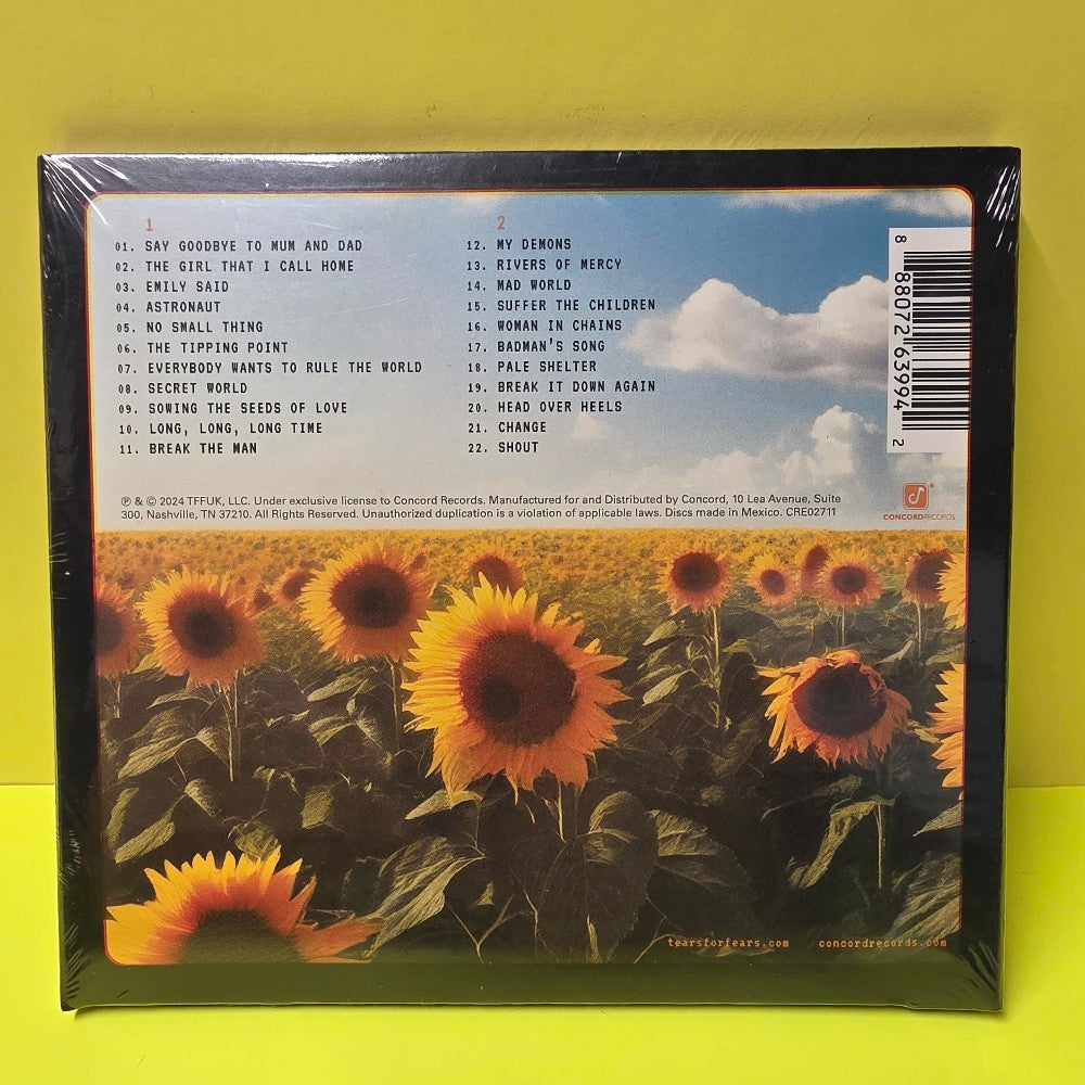 Tears For Fears - Songs For A Nervous Planet - 2024 - CRE02711 - New - Sealed - CDs