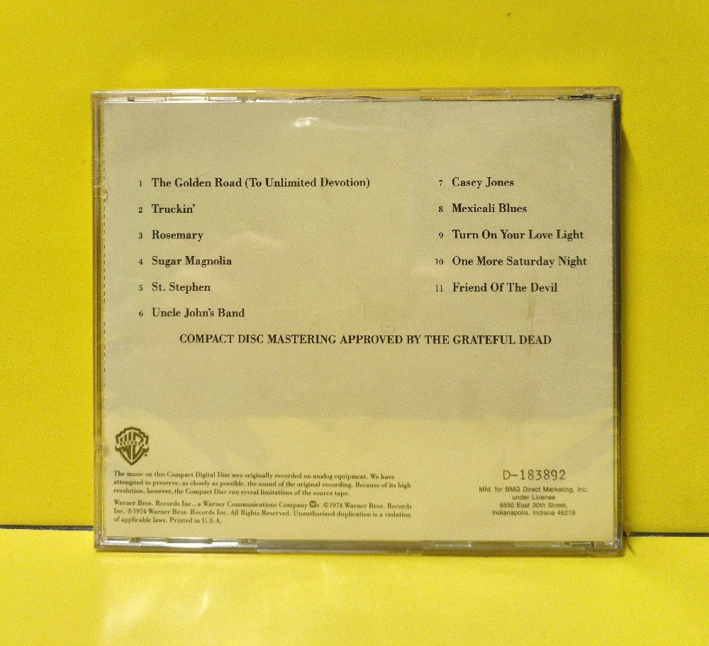 Grateful Dead - Skeletons From The Closet (The Best Of Grateful Dead) - 1988 - 2764-2 / D-183892 - New - Sealed - CDs - BMG Club Edition - Reissue - Remastered