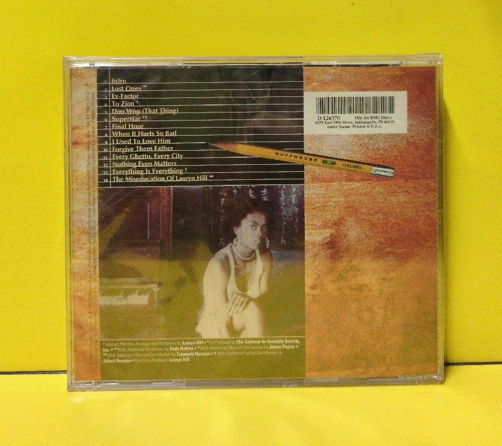 Lauryn Hill - The Miseducation Of Lauryn Hill - 1998 - CK 69035 - New - Sealed - CDs - BMG Club Edition