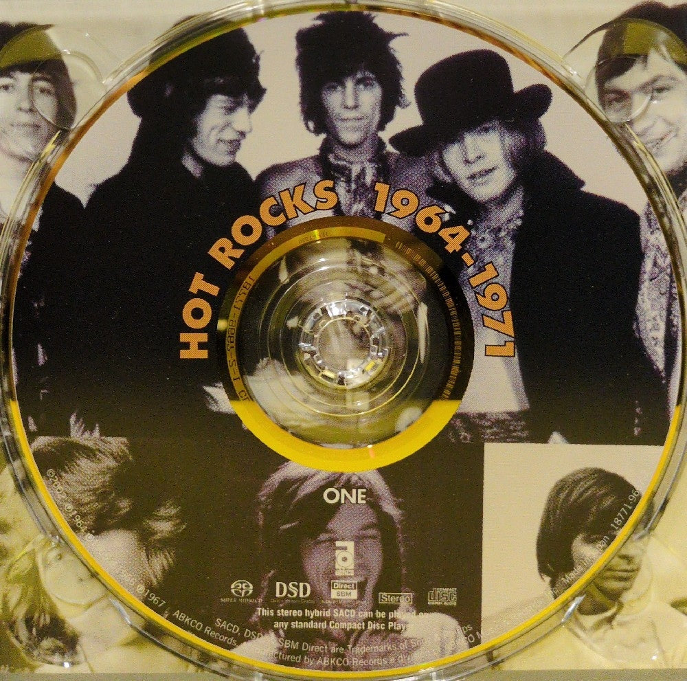 The Rolling Stones - Hot Rocks 1964-1971 - 2002 - 96672 - Used - VG++ - CDs - 2xSACD - Reissue - Remastered - Digipak