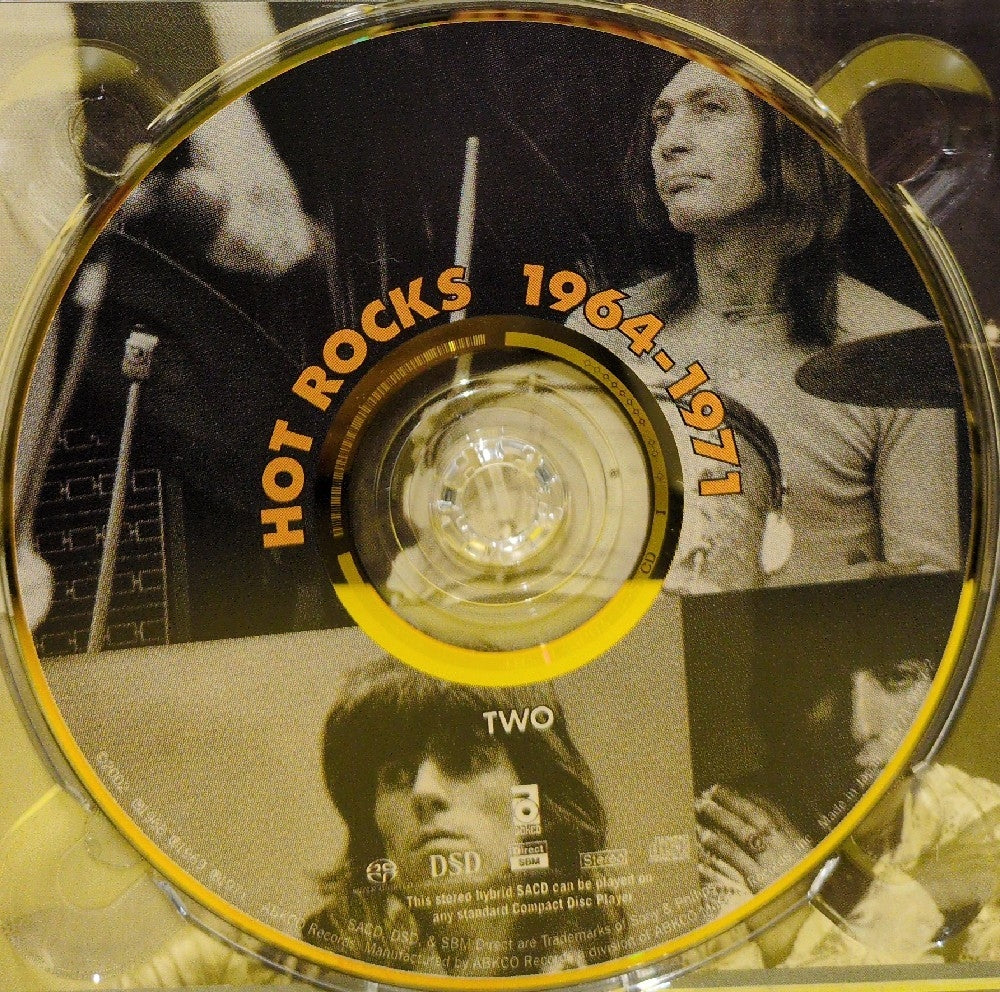 The Rolling Stones - Hot Rocks 1964-1971 - 2002 - 96672 - Used - VG++ - CDs - 2xSACD - Reissue - Remastered - Digipak