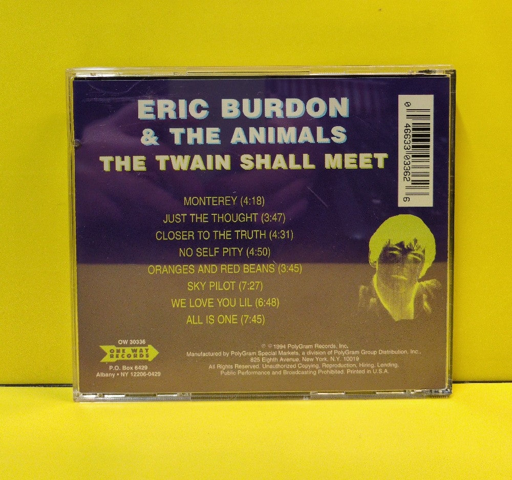 Eric Burdon & The Animals - The Twain Shall Meet - 1994 - OW 30336 - Used - EX - CDs