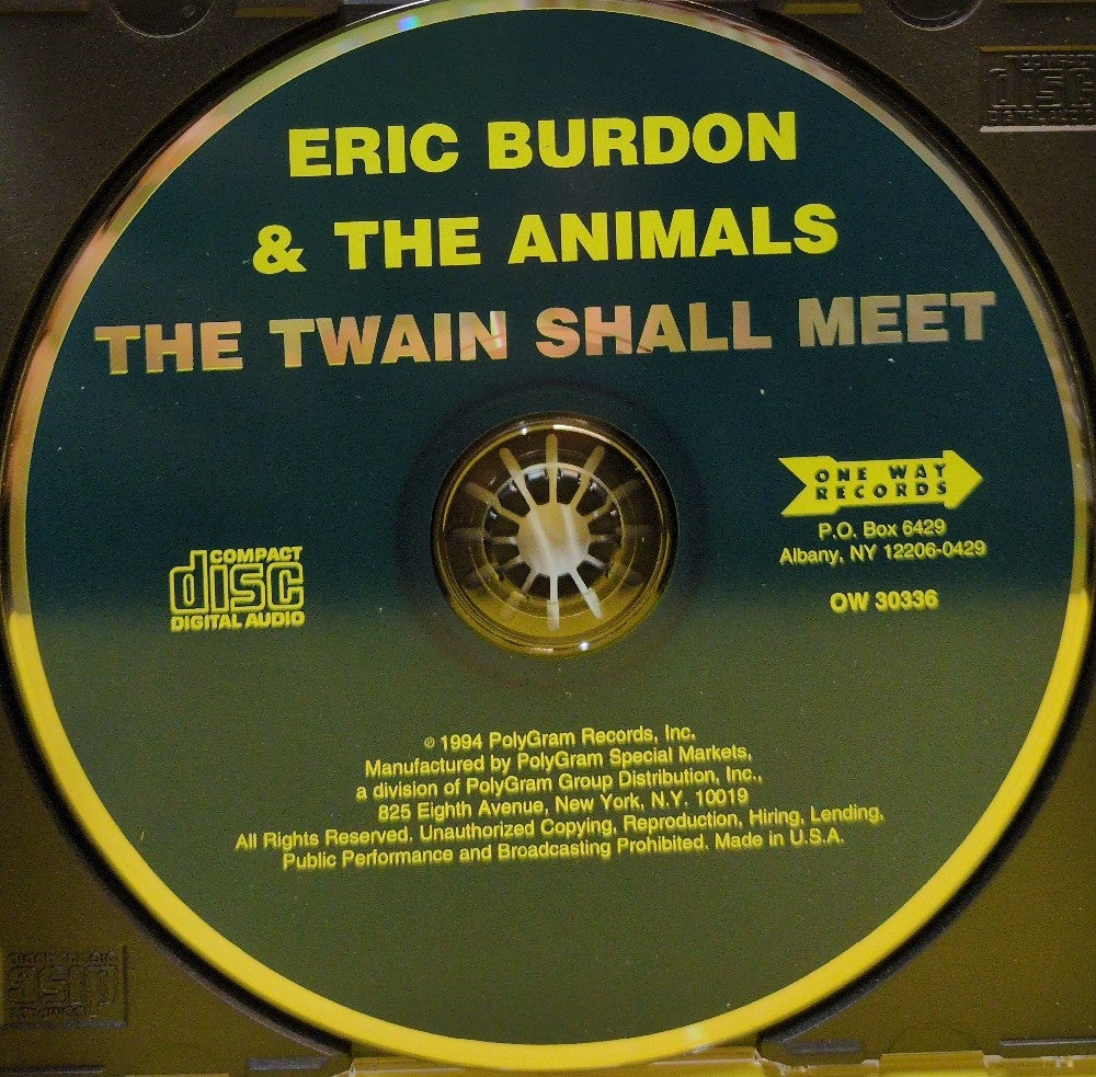 Eric Burdon & The Animals - The Twain Shall Meet - 1994 - OW 30336 - Used - EX - CDs