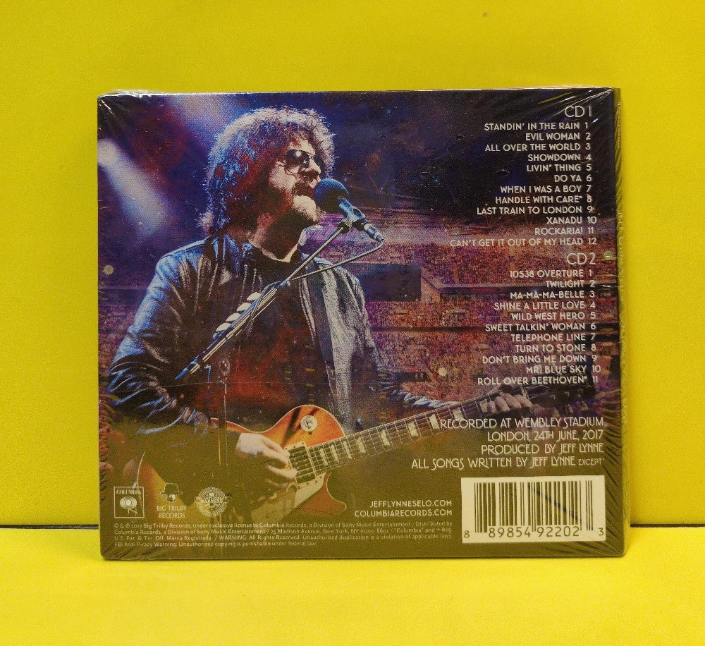 Jeff Lynne's ELO - Wembley Or Bust - 2017 - 88985492202 - New - Sealed - CDs - 2xCD