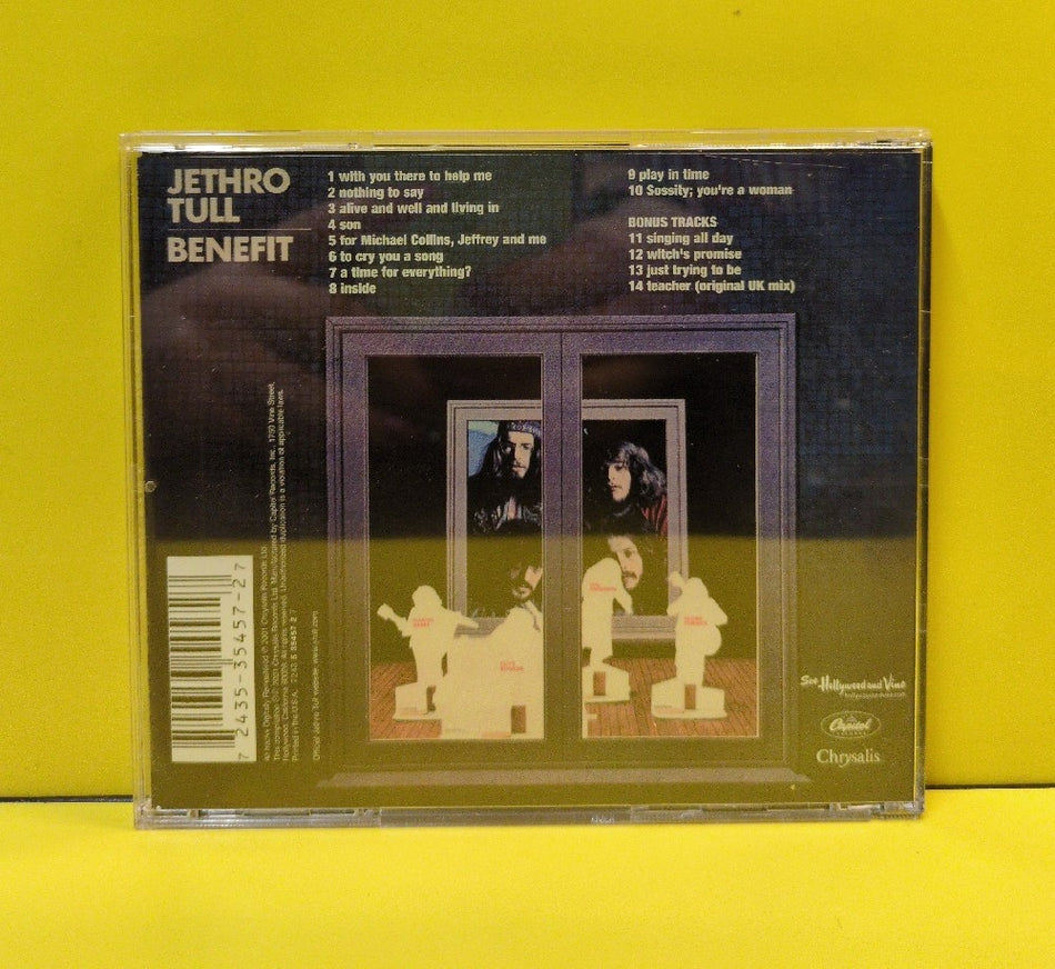Jethro Tull - Benefit - 7243 5 35457 2 7 - Used - EX - CDs - Reissue - Remastered
