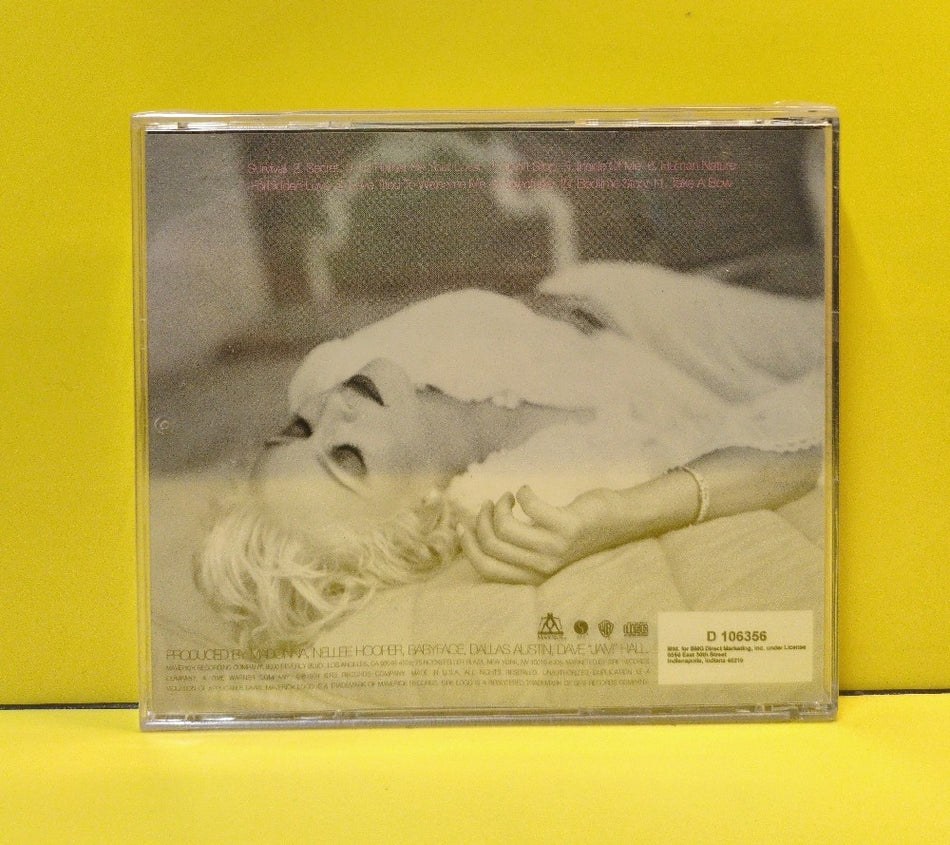Madonna - Bedtime Stories - 1995 - 9 45767-2 - New - Sealed - CDs - BMG Club Edition