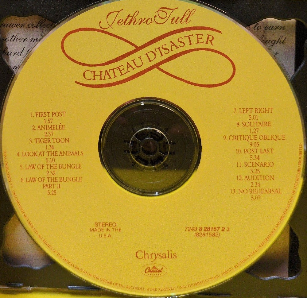 Jethro Tull - Nightcap: The Unreleased Masters 1973-1991 - 1993 - CDP 528157 - Used - EX - CDs - 2xCD